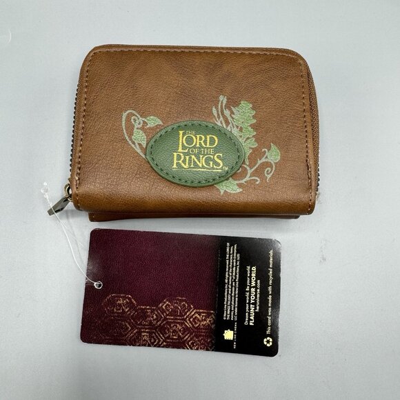 Her Universe The Lord Of The Rings Leaf Of Lórien Flap Wallet NEW - Picture 3 of 5